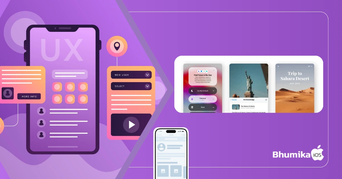 iOS App UI/UX Design